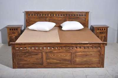 shisham solid wood bed ready to deliver