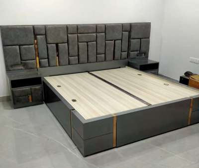 designer bed heavy material contact us for work