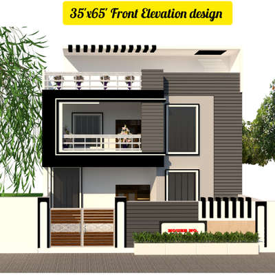 35'65' Front Elevation design