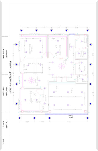 Electrical Lighting Plan