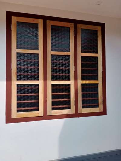 wood window