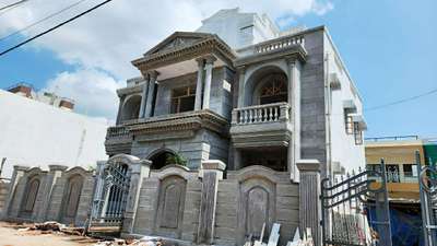 Classical house design 
Architect|3D Design|Interior & Exterior
 #classicalvilla  #classichouse  #HouseDesigns  #ElevationDesign  #architecturedesigns  #Architect  #3d  #3delivation  #houseelevation  #exteriordesigns