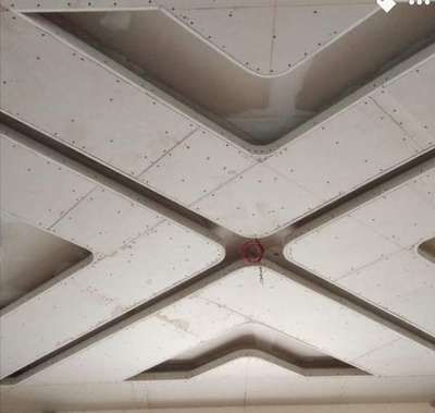 Modern false ceiling design 🌆 before finishing....