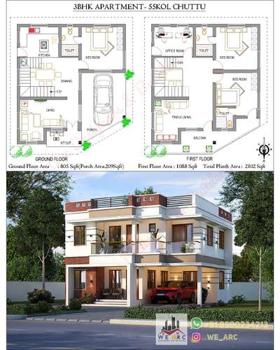 3BHK APARTMENT 55KOL CHUTTU........                    #homedesign #residence #construction #civilengineering #interiordesign #planning #elevation #beautifulhome #house #design #buildings #keralahomedesigns #keralahome #architecture #homestyling #exteriordesign #lighting #archdaily #homeplans #drawing #ArchitecturalDesign #homedecoration #kitcheninterior #modernhome #homedesignideas #civilengineering #budgethome #newconstruction #floorplans ##kerala #keralastyle  #civilprojects #ernakulam #3BHKHOMES #simpledesign #house2d #2dplan #ElevationHome #autocaddrawing