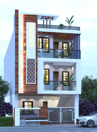 Modern Exterior Elevation Design