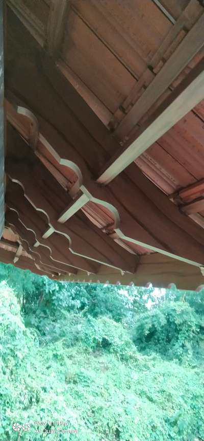 traditional roof structure with GP tubes (metal tubes )
