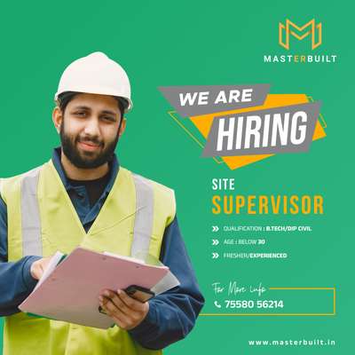 send your CV to masterbuiltinfra@gmail.com