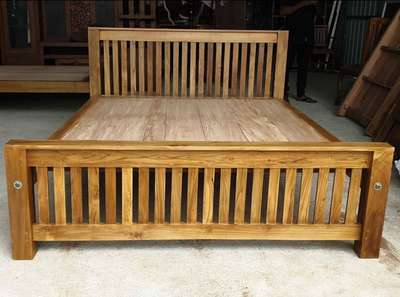 teak family cot queen size