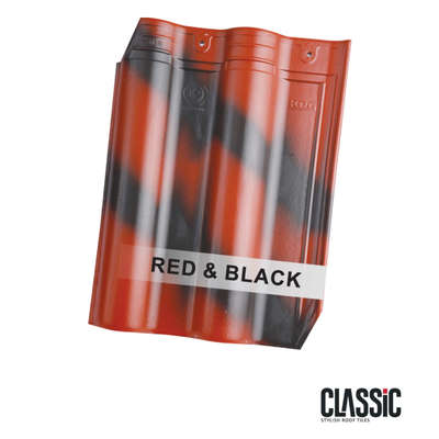 Classic (Red & Black ):Roofing Tile By KPG Roofings