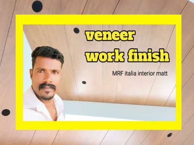 wooden mrf work finish  #woodpolish  #wallputty
