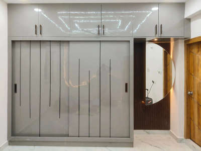 #SlidingDoorWardrobe  #with  #DressingTable  #almirahdesign  #WardrobeIdeas  #furniture