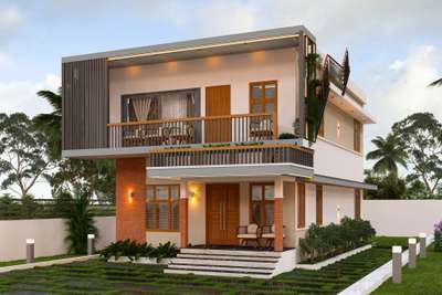 Area: 1950Sqft 5bhk
location: Aroor
Model: Contemporary
Contract type: Fupl contract