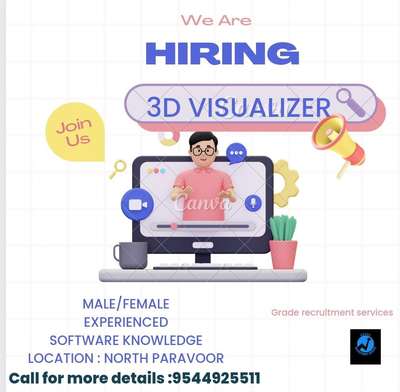 URGENT VACCANCIES

📌 ACADEMIC COUNCILOR
Female
Freshers 
Degree/PG
Vytila

📌TELE SALES
Female 
Exp/fre
Any Degree 
Trikakara

📌SALES
Male
Exp/fre
Trikakara

📌SALES ASSOCIATE
m/f
Exp/fre
Kochi

📌STORE MANAGER
Male
Exp
Any Degree 
Kochi

📌DELIVERY BOY
Male
Two wheeler must
Edappally 

📌3D VISUALIZER
M/f
exp
Salary 30-40k
Software knowledge 
North Paravoor 

📌DATA ENTRY
Male
Word,excel knowledge 
Edappally 

📌TICKETING STAFF
m/f
2yrs exp
Salary 20k
Ravipuram 

📌SENIOR ACCOUNTANT
Male
Exp
Tally,excel knowledge 
Kochi

📌ANCHORING
Female
Good looking 
20k salary 
Kakanad

Call for more details

954492551

Join our group

https://chat.whatsapp.com/HdtbnF9gYvl310banGCLP5