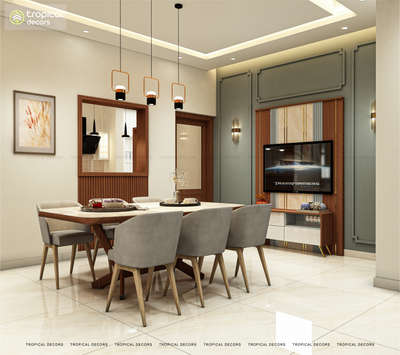 proposed diningroom design for Mr.Manoj Kottayam.
site @mundathanam
 #tropicaldecors
 #