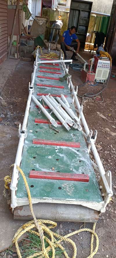 Aluminium ship gangway ladder  work