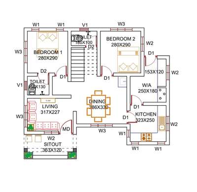 #SmallHouse 816 Sqft