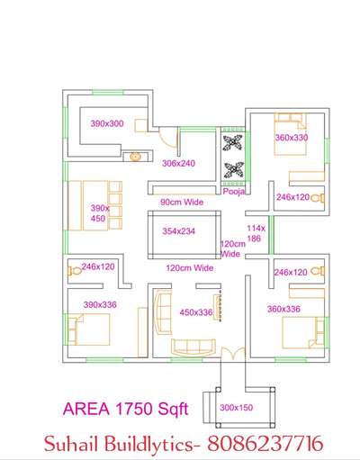 #Buildlytics #Freeplan_Nadumuttam_singlefloor