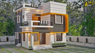 #3DPlans #2dDesign #Palakkad #KeralaStyleHouse #economic_3d_designs #economicaldesign
