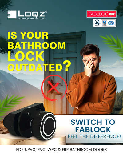 High Quality Locks for UPVC, PVC , WPC & FRP Bathroom Doors