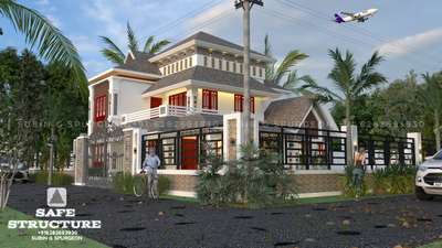 #KeralaStyleHouse  #3D_ELEVATION  #HouseDesigns