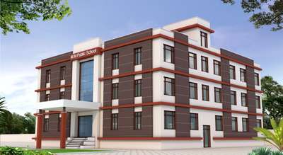 CBSE School Elevation Design #