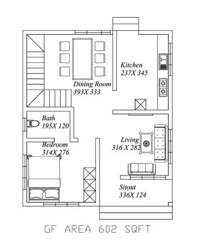 A small 4 bedroom house plan designed for a 2.9 cents of land.
#4BHKPlans #FloorPlans #1200sqftHouse