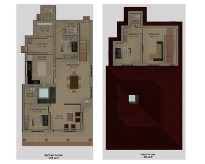 Latest work ( under scrutiny )

2441 sq.ft traditional style house plan  #courtyard  #KeralaStyleHouse  #houseplans