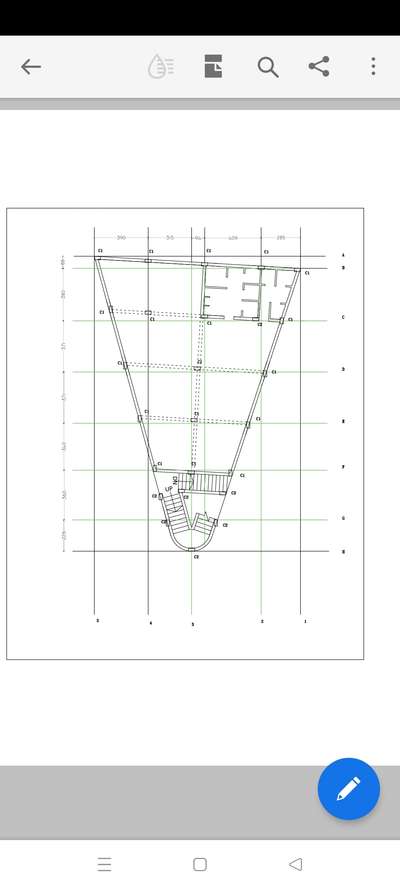 ഈ project stratural cheyan sq. ft ethra akum. 5250 sqft 3floor building