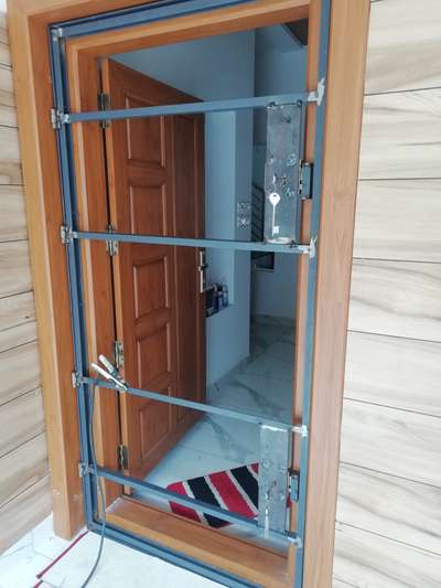safety door with inside lock