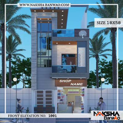 Running project #hyderabad  Telangana
Elevation Design 18x58
#naksha #nakshabanwao #houseplanning #homeexterior #exteriordesign #architecture #indianarchitecture
#architects #bestarchitecture #homedesign #houseplan #homedecoration #homeremodling #hyderabad#india #decorationidea #hyderabadarchitect

For more info: 9549494050
Www.nakshabanwao.com