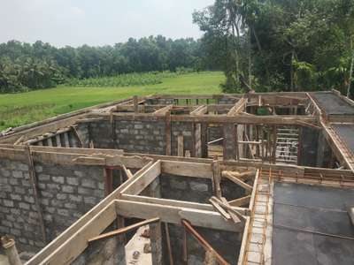 1st floor  #lintel getting ready..@ perumbavoor