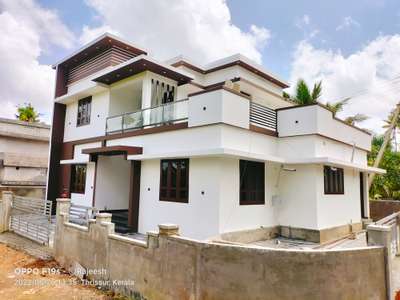 5.300 cent 1650 Sqft house finishing stage.... @ Chalakudy