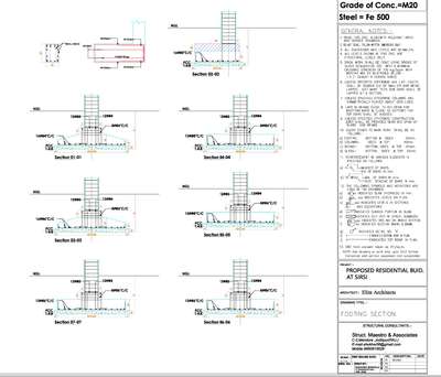 #Structural_Drawing  #foundation #structuralwork