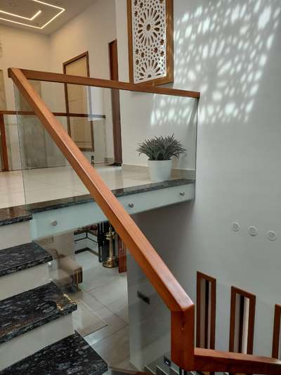 Premium toughened glass handrails #handrailstaircase 
#handrails
#GlassBalconyRailing 
#GlassStaircase