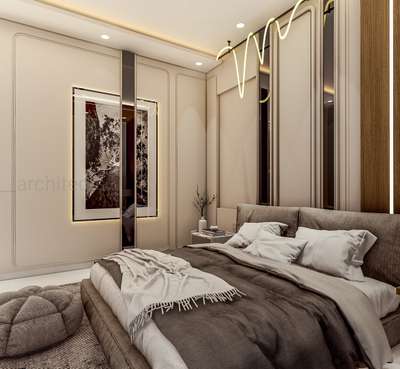 Aesthetic bedroom design  #InteriorDesigner  #Architectural&Interior