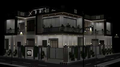 Exterior Design Night View
Contact me 9602705199