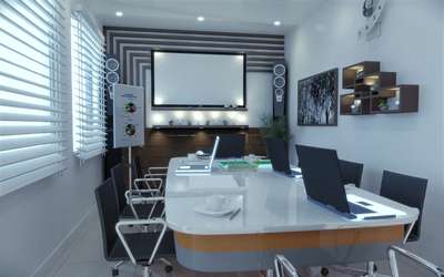 office conference hall  #conferenceroom #OfficeRoom #officeinteriors #royal_window_screens