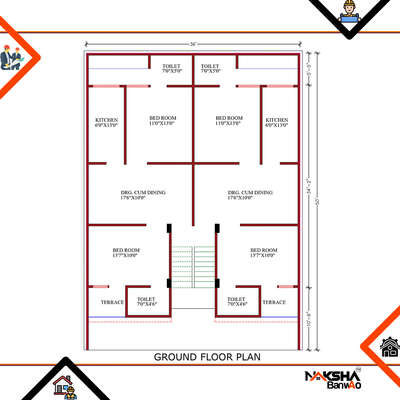 Designing your dream home? Let us help you bring all the elements of comfort and style together.

📧 nakshabanwaoindia@gmail.com
📞+91-9549494050
📐Plot Size: 36*50

#northfacing #homesweethome #housedesign #sketch #realestatephotography #layout #modern #newbuild #architektur #architecturestudent #architecturedesign #realestateagent #houseplans #homeplan #nakshabanwao