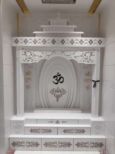 Corian mandir #mandir #InteriorDesigner #mandirdesign