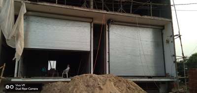 automatic remote control shutter  #shop  #RollingShutters   #shutterautomation  #warehouse