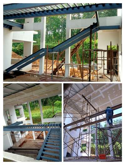 ms bridge and staircase works @ mannoor...