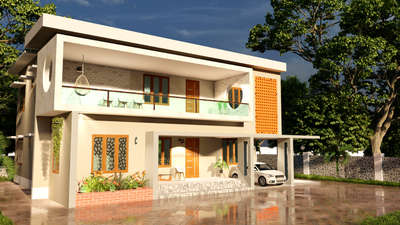 #HouseRenovation #3dmodeling #HouseDesigns #ContemporaryHouse #renovations #keralahomestyle