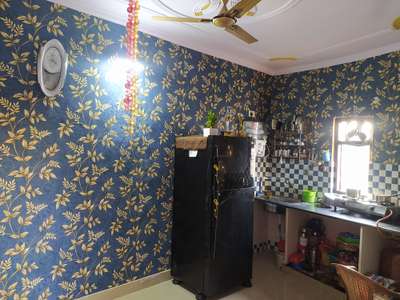 Wallpaper work by Chetan interior