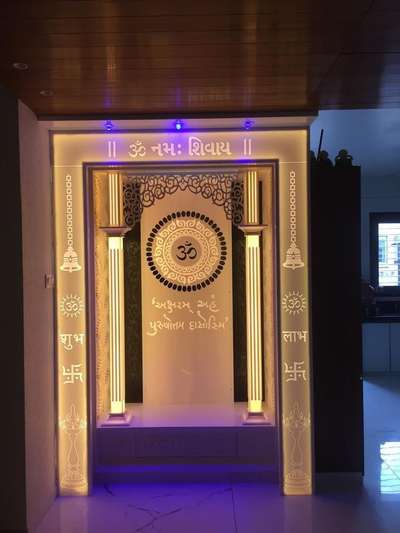 buy luxury Corian mandir from Om Art And Craft New Delhi  #corian #mandir #corianmandir #mandirdesign #3dmandir #LUXURY_INTERIOR  #coriantemple