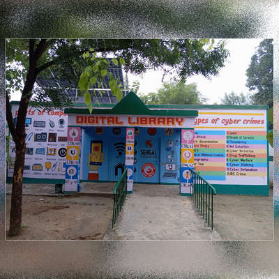 school wall painting prayagraj u.p.