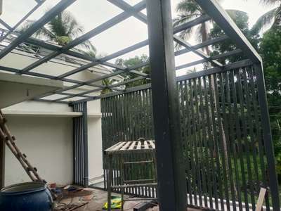 Steel fabricated Balcony with Polycarbonate sheet....
Location -Thalikulam, Thrissur.