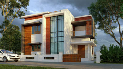 1800 sqft  #ElevationDesign  #MrHomeKerala  #ContemporaryHouse  #longexposure