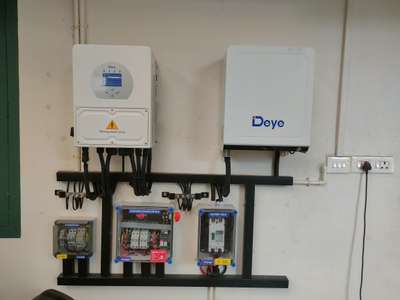 സോളാർ ഹൈബ്രിഡ് സിസ്റ്റം #solar hybrid system