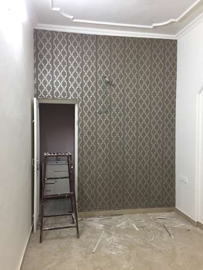 pvc wall panel inttaltion work