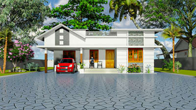 1334 sqft #exterior_Work